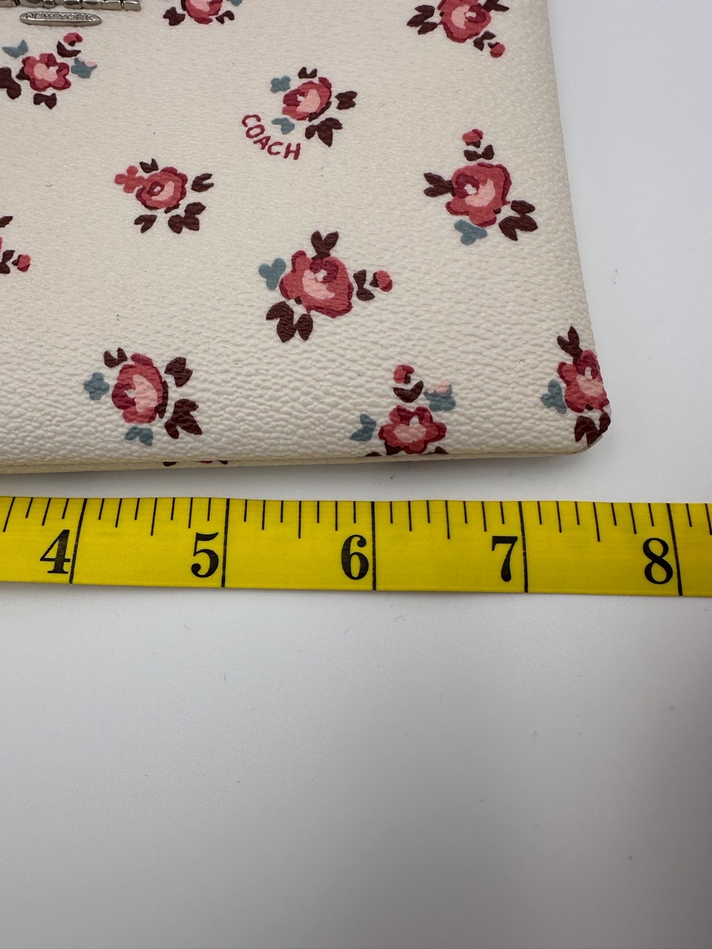 COACH Floral Bloom Small Wristlet - Picture 11 of 15